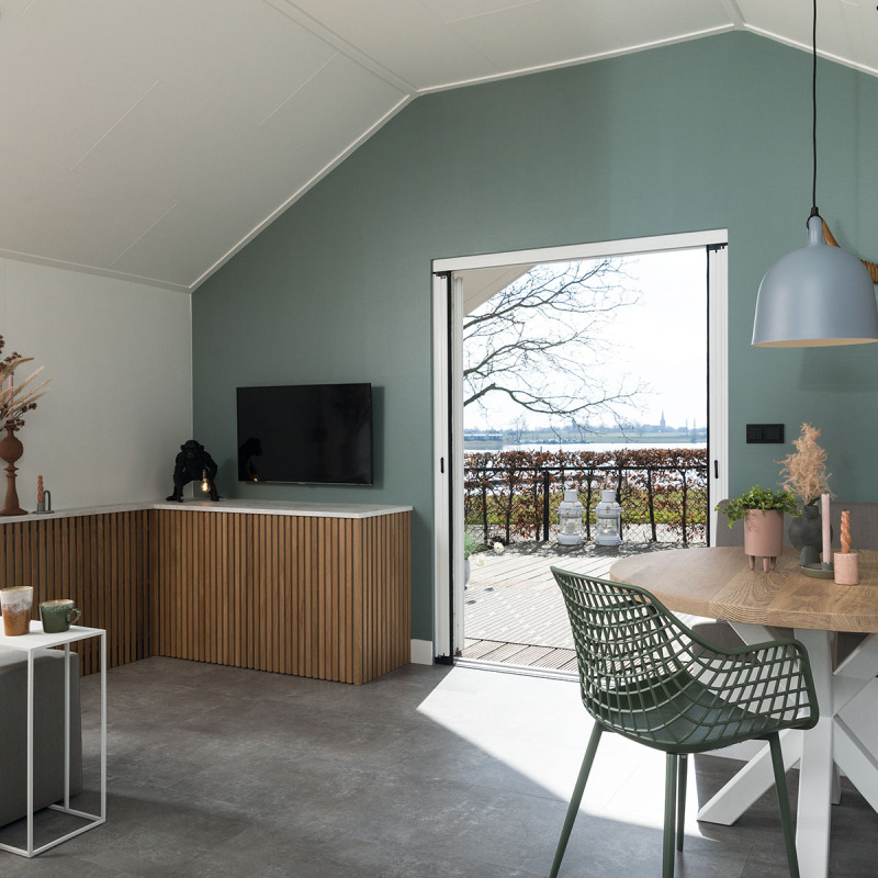 Douwes Dekker - DD PVC klik Flinke tegel bitterkoek 90,6x44,8 cm - PVC Klik - Afbeelding 5