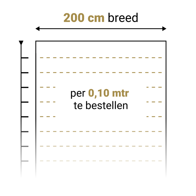 OTIUM at Home - OTIUM Entreemat Black Line Midnight 200 cm breed - Accessoires - Afbeelding 3