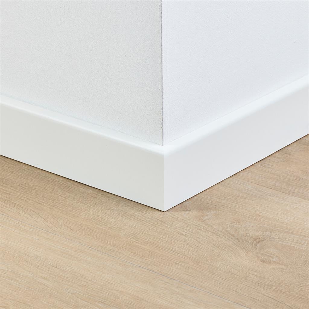 Co-pro - Co-pro gelakte plint berlijn wit 70x12 - Hoge plint - Afbeelding 2