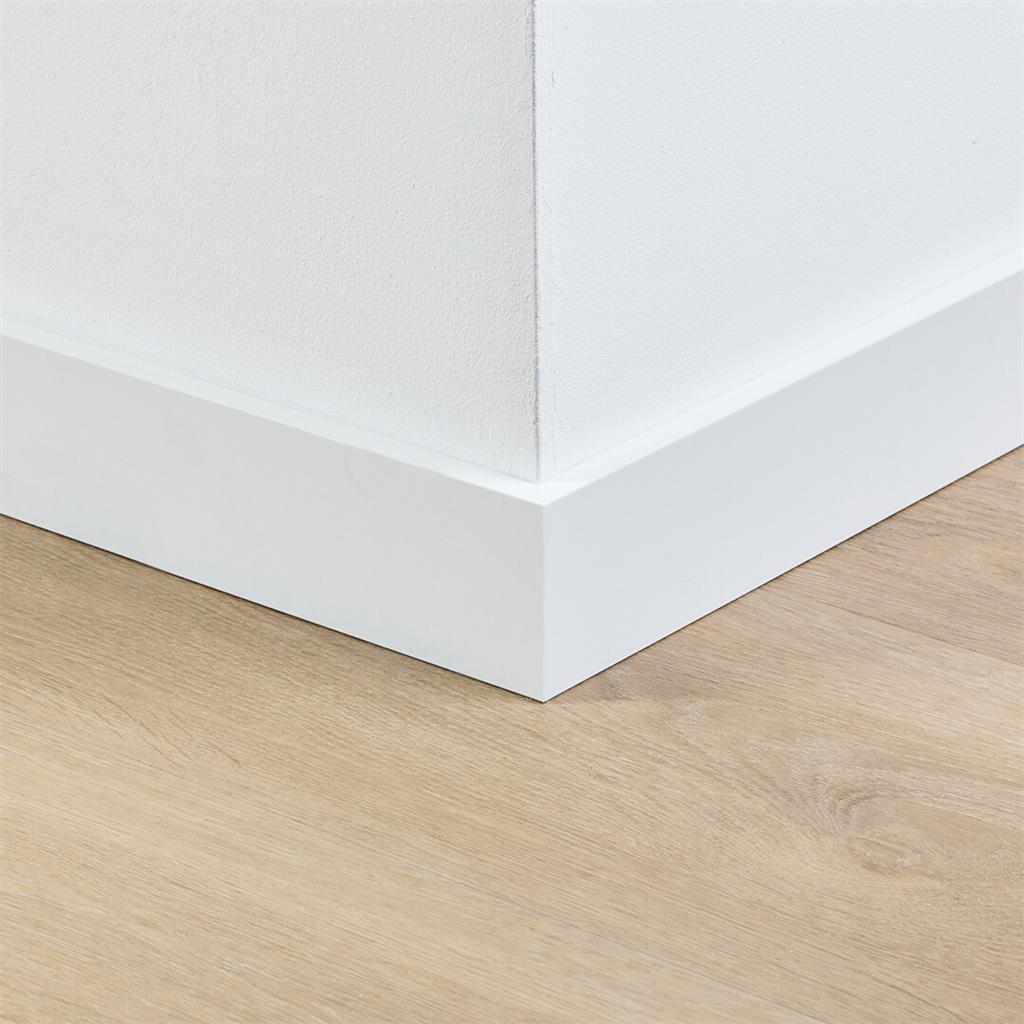 Co-pro - Co-pro gegronde plint amsterdam wit 70x12 - Hoge plint - Afbeelding 2