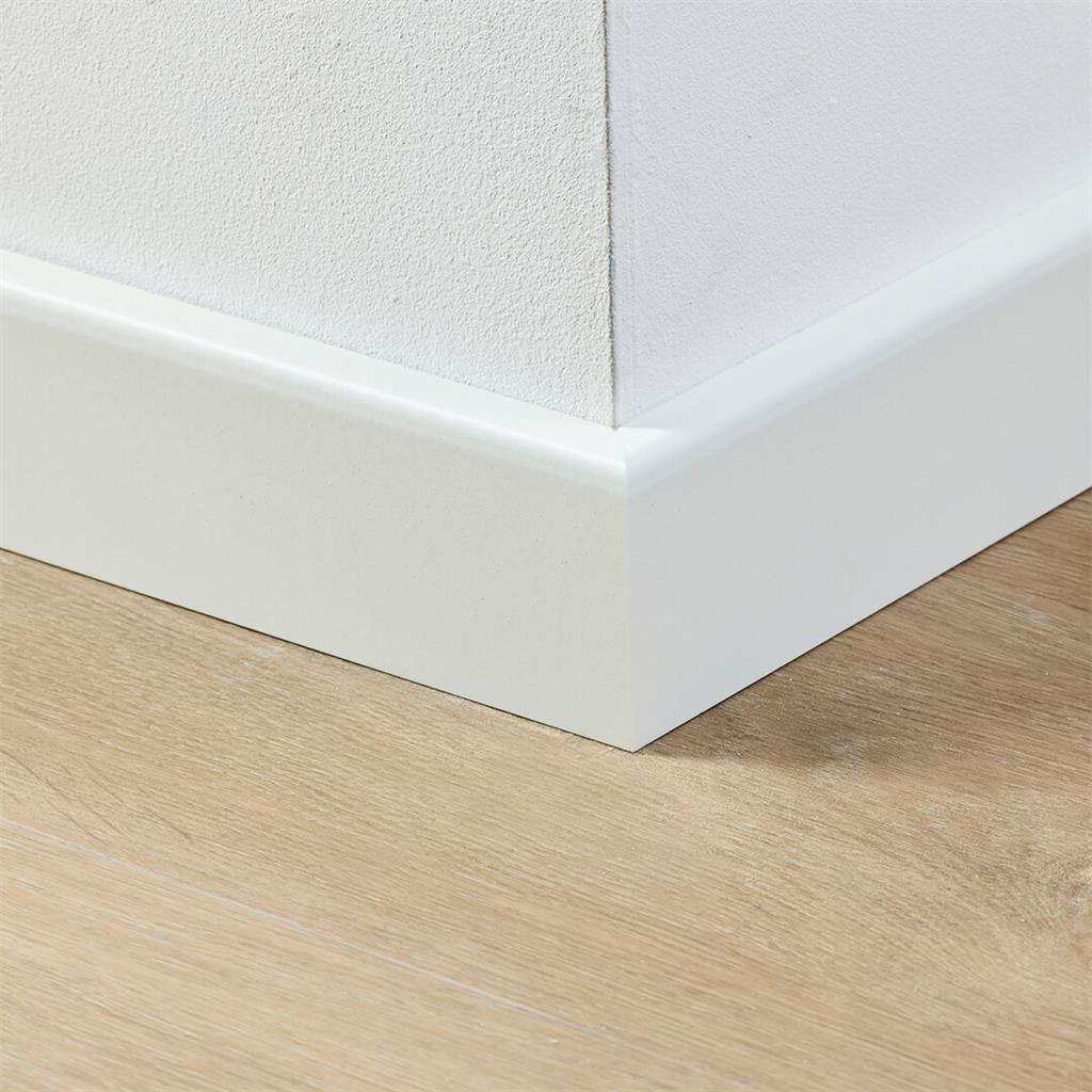 Co-pro - Co-pro gelakte plint berlijn wit 70x15 - Hoge plint - Afbeelding 2