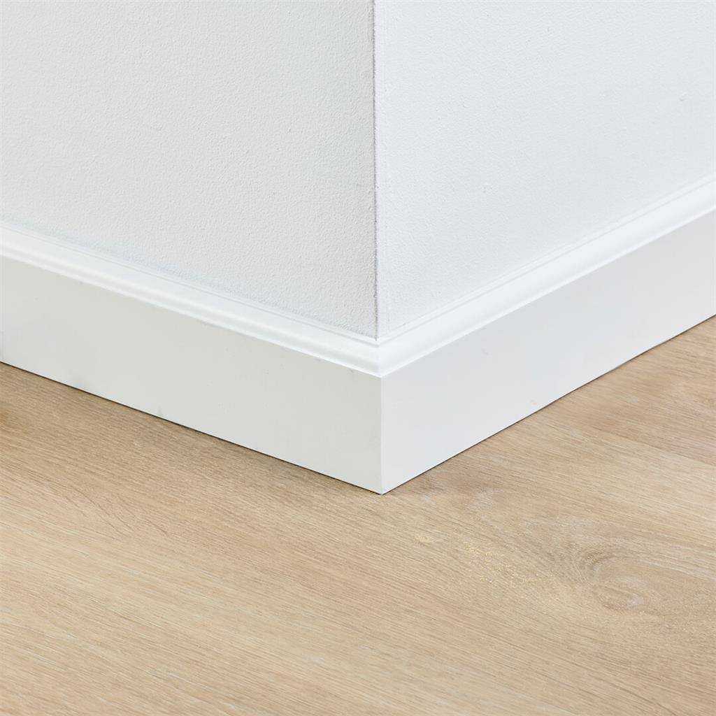 Co-pro - Co-pro gelakte plint praag wit 70x15 - Hoge plint - Afbeelding 2