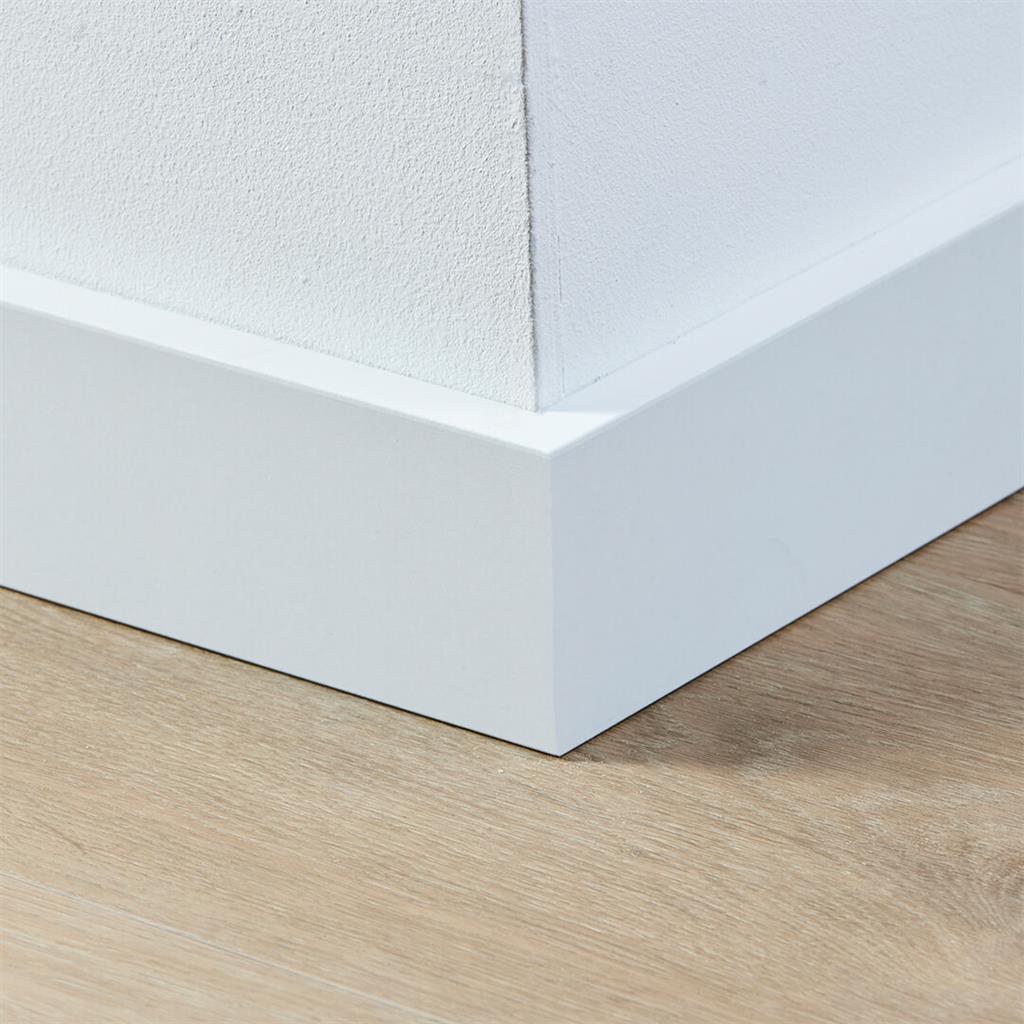 Co-pro - Co-pro gegronde plint amsterdam wit 70x15 - Hoge plint - Afbeelding 2