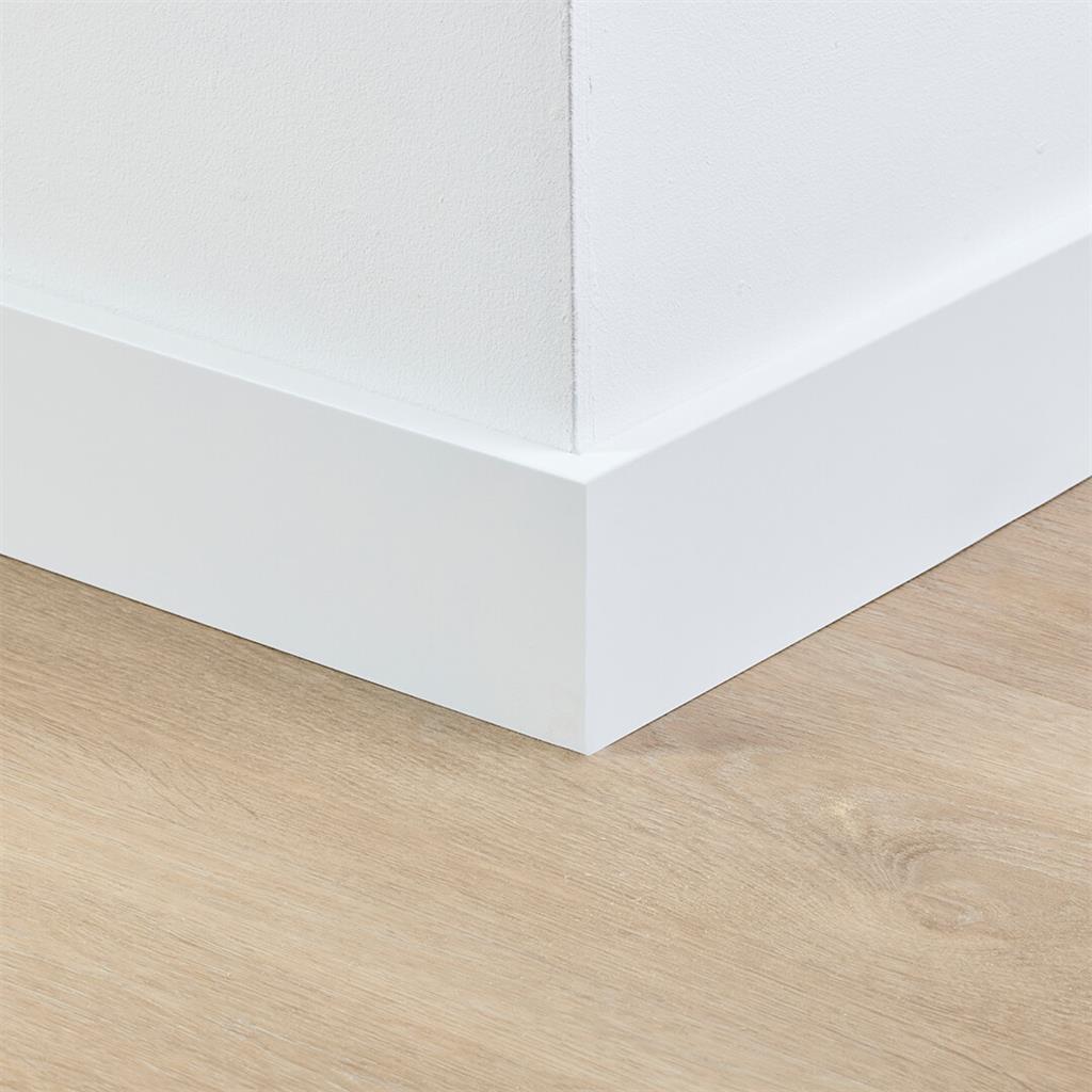 Co-pro - Co-pro folieplint amsterdam wit 90x15 - Hoge plint - Afbeelding 2