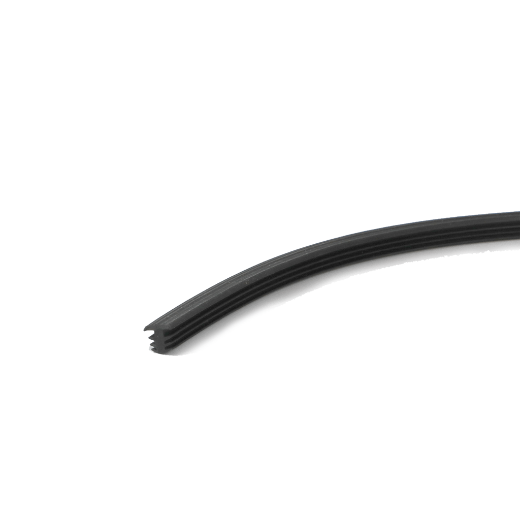 Co-pro - Co-pro antislipprofiel zwart zacht rubber - Profiel - Afbeelding 2