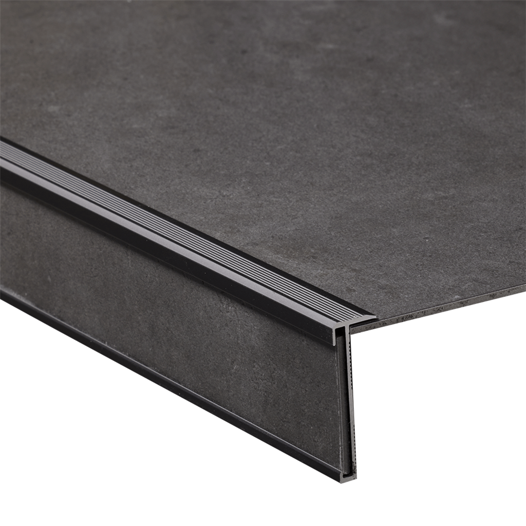 Co-pro - Co-pro trapprofielset pvc zwart 4x130cm. - Traprenovatie - Afbeelding 2