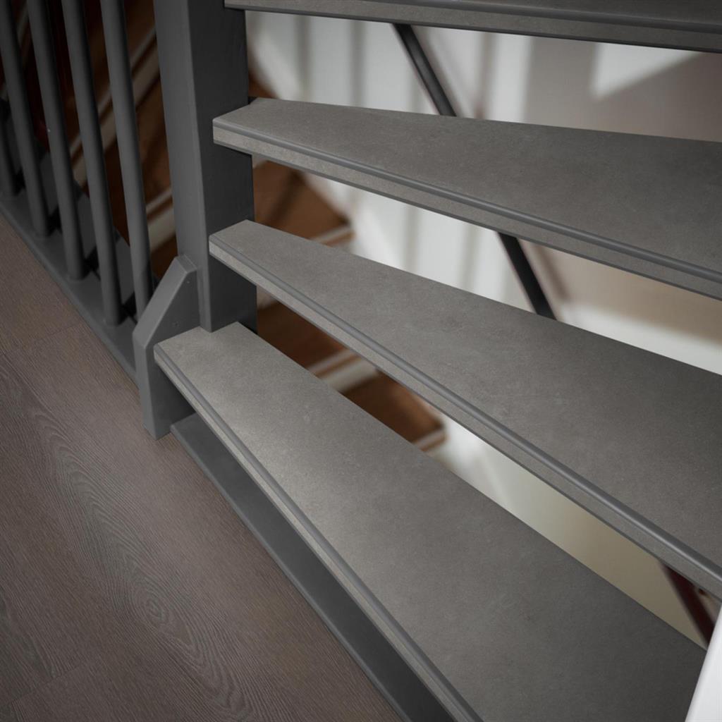 Sarino - Traptreden set pvc Sarino grey - Traprenovatie - Afbeelding 5