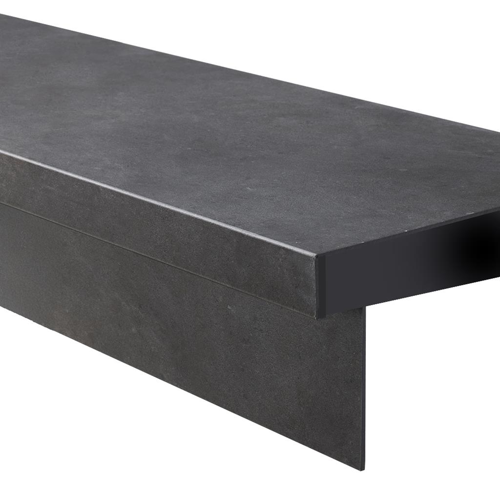 Ceramo - Overzettreden set pvc Ceramo anthracite - Traprenovatie - Afbeelding 2