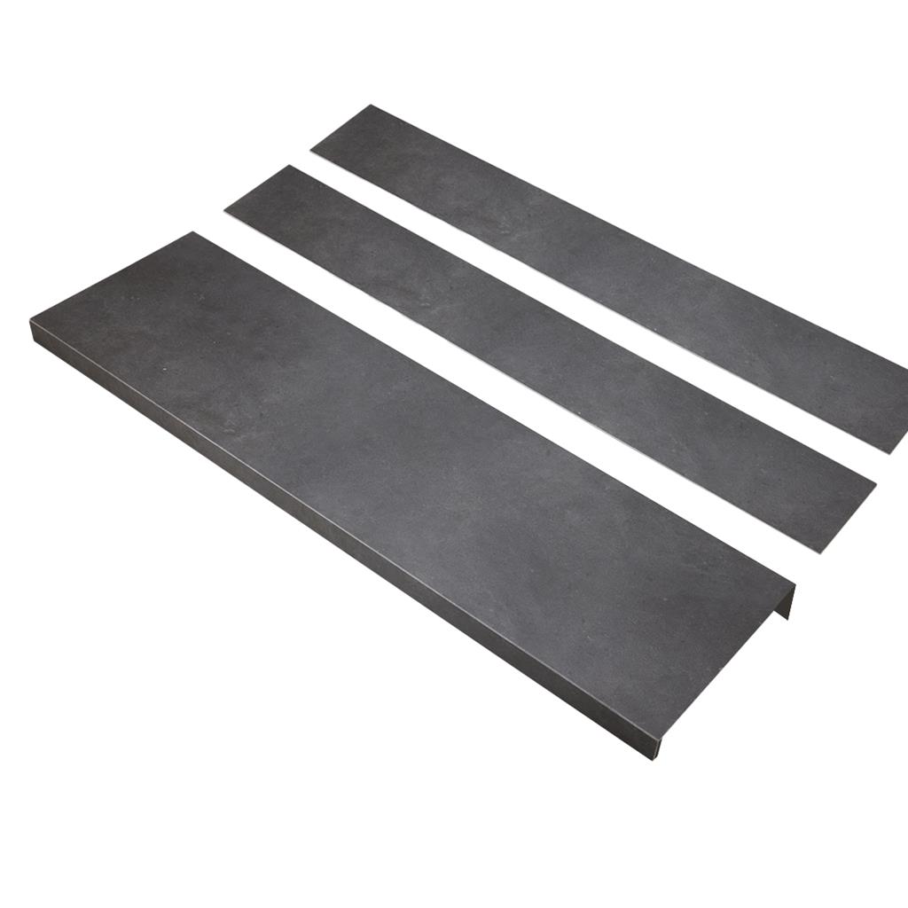 Ceramo - Overzettreden set pvc Ceramo anthracite - Traprenovatie - Afbeelding 4