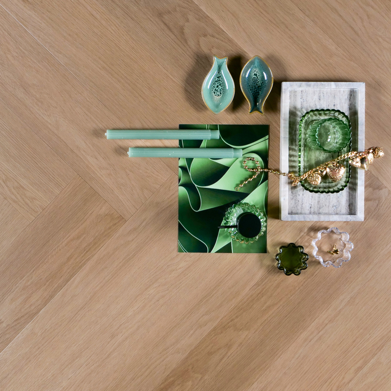 OTIUM at Home - OTIUM Lagune herringbone Dryback - PVC Plak - Afbeelding 2