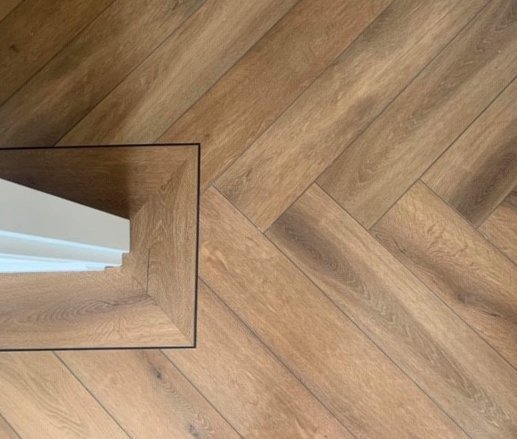 Callisto - Callisto Visgraat 4200 (dryback) Natural Oak Dark - PVC Plak - Afbeelding 4