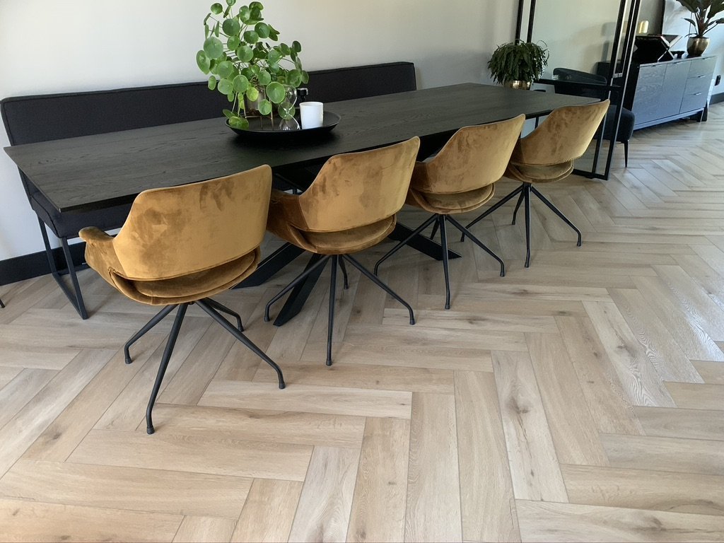 Callisto - Callisto Visgraat 4201 (dryback) Natural Oak Light - PVC Plak - Afbeelding 4