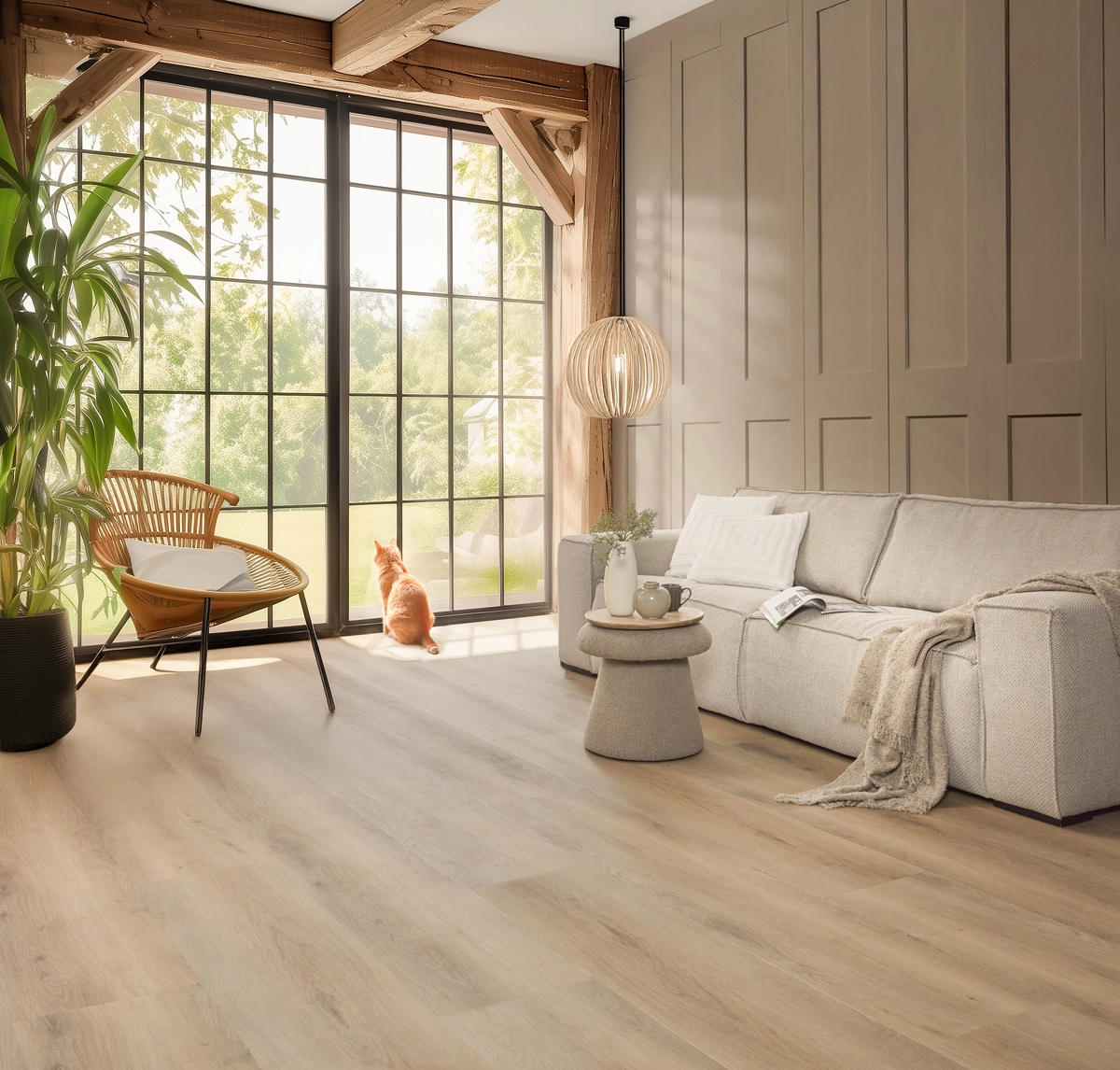 Floer - Floer Landhuis Click PVC – Landelijke Eik - PVC Klik - Afbeelding 2