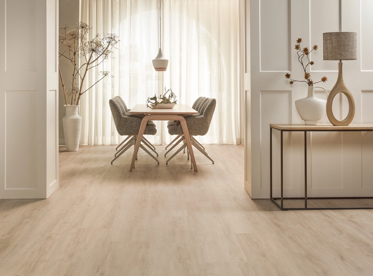 Floer - Floer Landhuis PVC – Crème Eik - PVC Plak - PVC Plak - Afbeelding 2