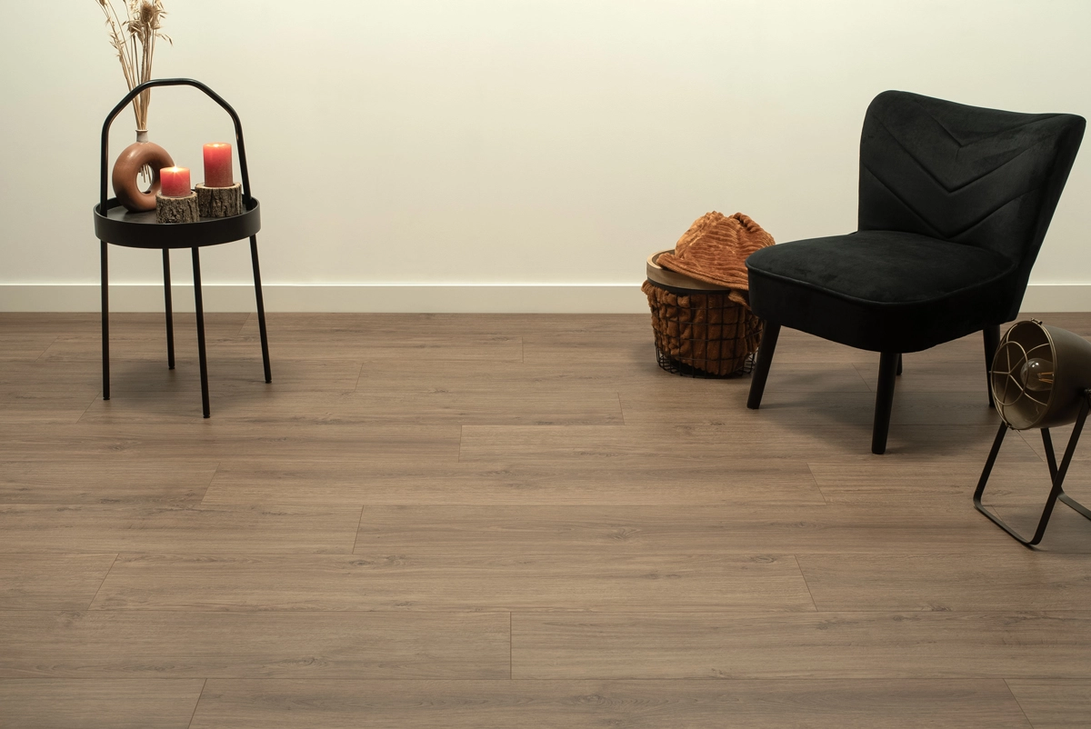 Floer - Floer Hybride Laminaat Steden – Dublin Donkerbruin Eiken - Laminaat - Afbeelding 4