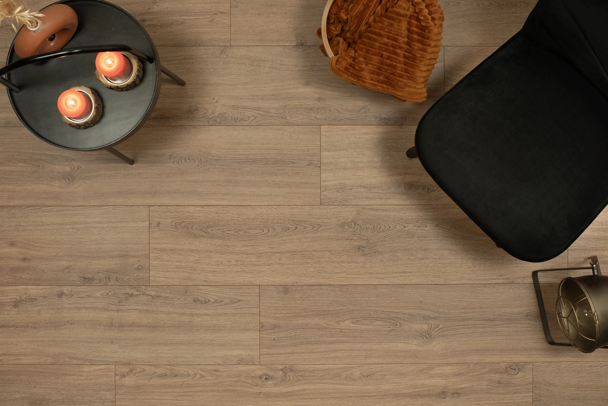 Floer - Floer Hybride Laminaat Steden – Dublin Donkerbruin Eiken - Laminaat - Afbeelding 3