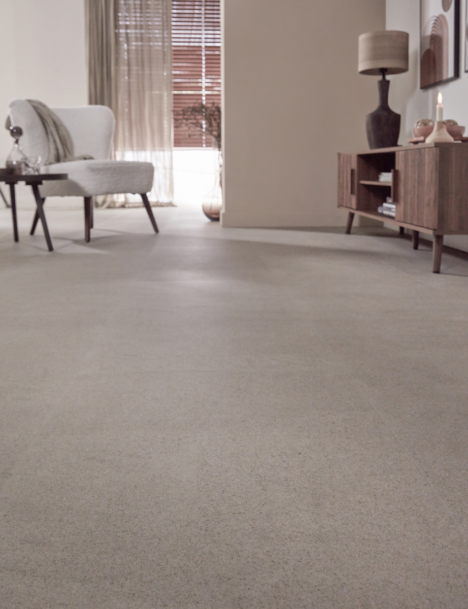 Floer - Floer Tegel Click PVC – Betonlook Greige - PVC Klik - Afbeelding 8