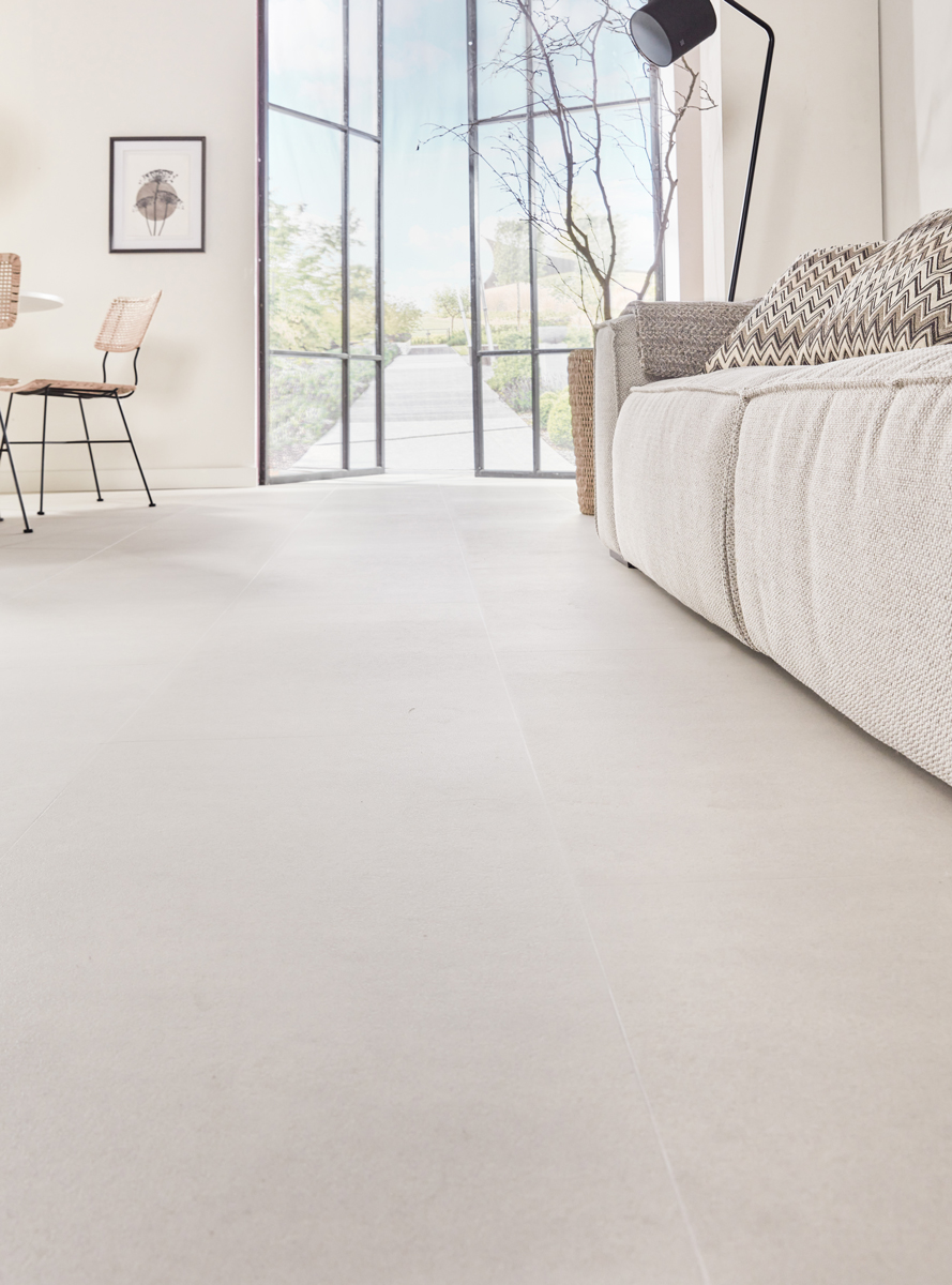 Floer - Floer Tegel Click PVC – Betonlook Zand - PVC Klik - Afbeelding 9