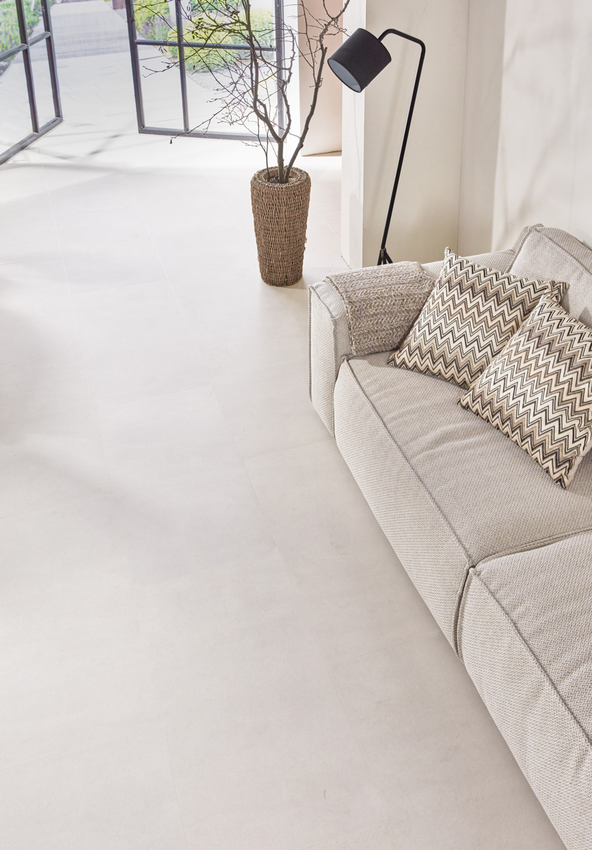 Floer - Floer Tegel Click PVC – Betonlook Zand - PVC Klik - Afbeelding 13