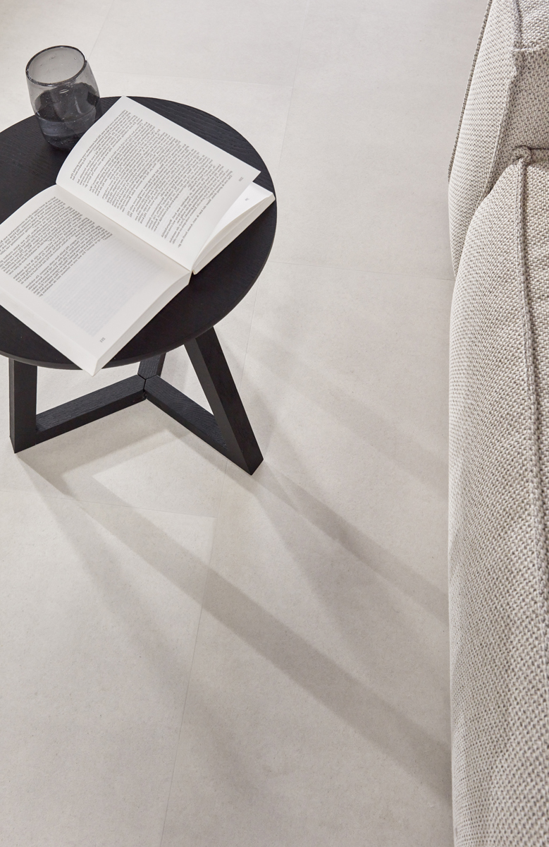 Floer - Floer Tegel Click PVC – Betonlook Zand - PVC Klik - Afbeelding 5