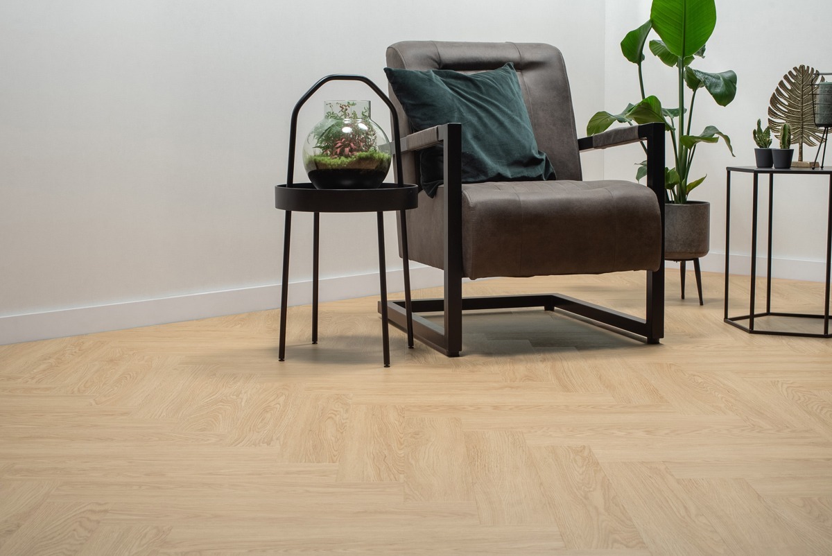 Floer - Floer Visgraat Click PVC – Eems Natuur (Uitlopend) - PVC Klik - Afbeelding 2