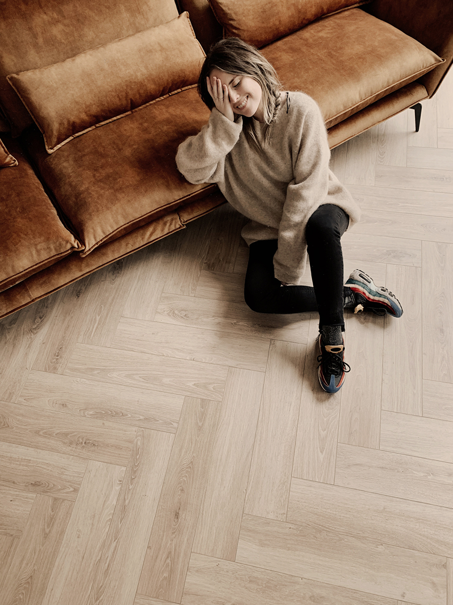 Floer - Floer Visgraat Laminaat – Mat Wit Eiken (Uitlopend) - Laminaat - Afbeelding 2