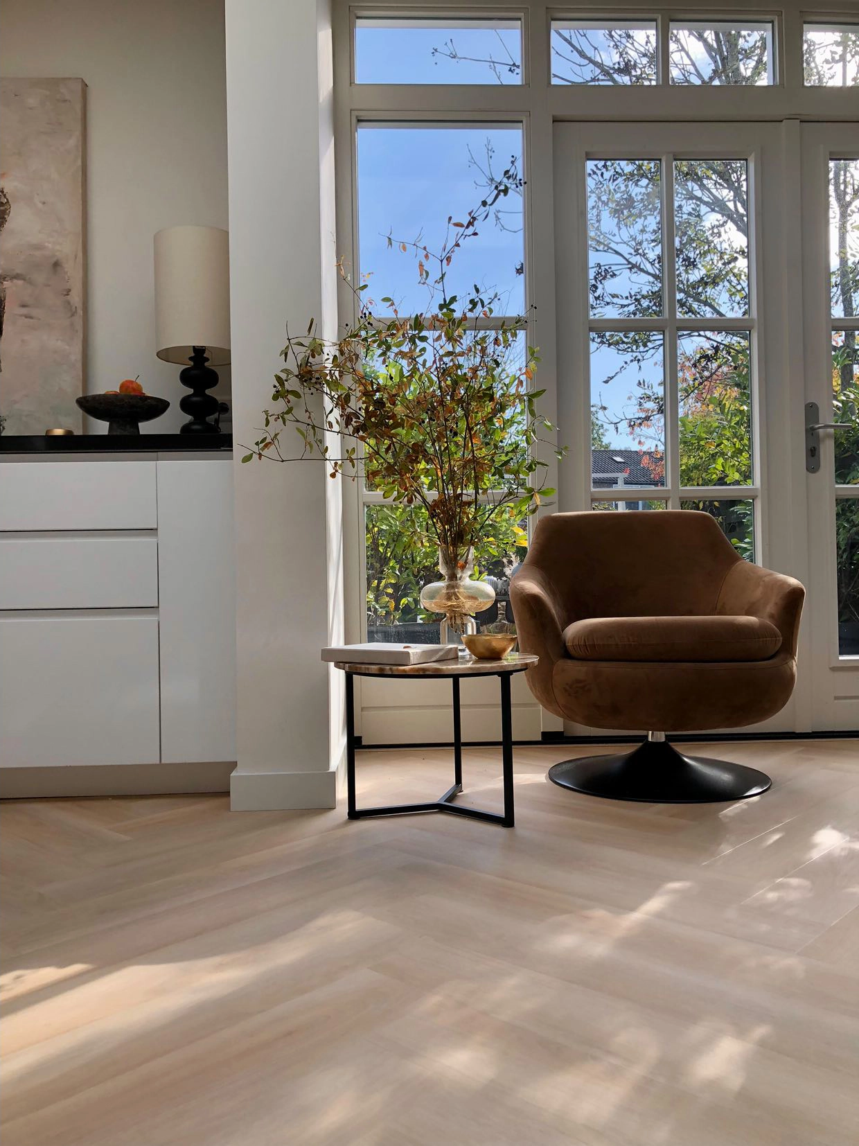 Floer - Floer Walvisgraat Click PVC – Balein Beige - PVC Klik - Afbeelding 5