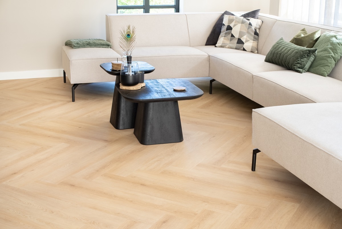 Floer - Floer Walvisgraat Click PVC – Cetus Crème - PVC Klik - Afbeelding 5