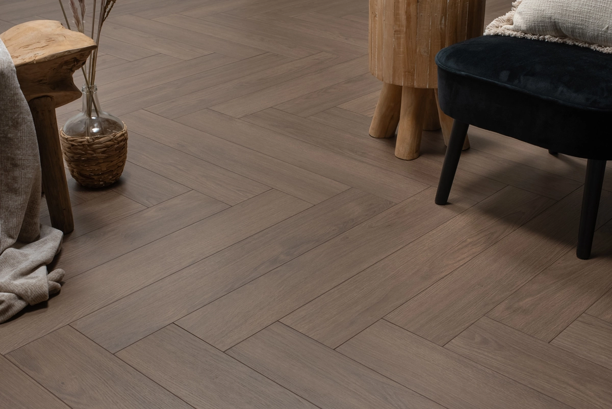 Floer - Floer Hybride Laminaat Walvisgraat – Ceto Cacaobruin - Laminaat - Afbeelding 5