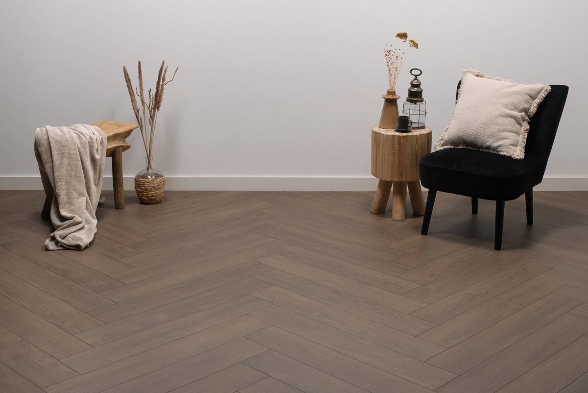 Floer - Floer Hybride Laminaat Walvisgraat – Ceto Cacaobruin - Laminaat - Afbeelding 2