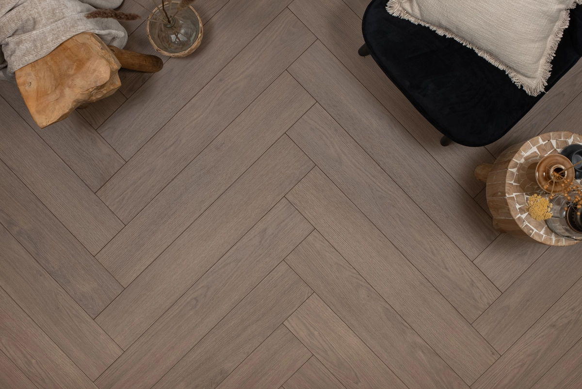 Floer - Floer Hybride Laminaat Walvisgraat – Ceto Cacaobruin - Laminaat - Afbeelding 3