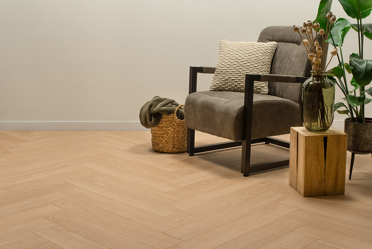 Floer - Floer Hybride Laminaat Walvisgraat – Omura Onbehandeld - Laminaat - Afbeelding 2