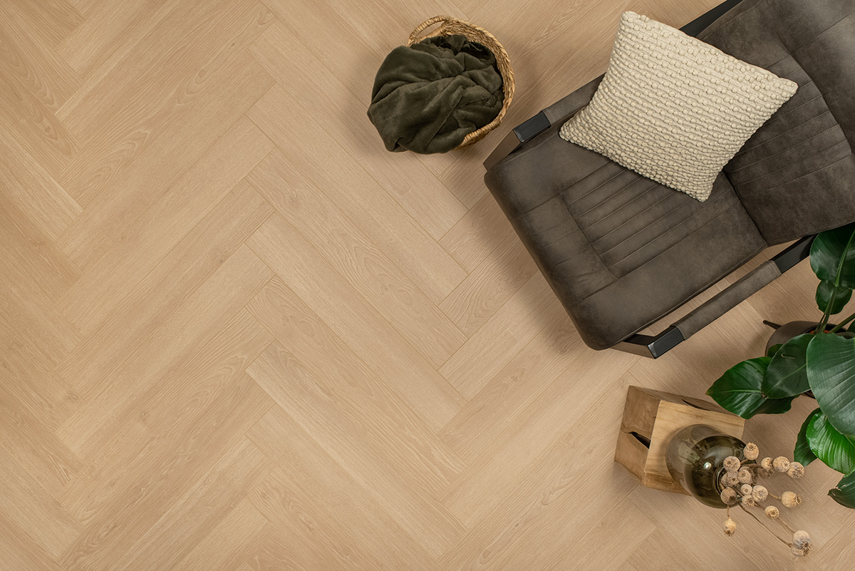 Floer - Floer Hybride Laminaat Walvisgraat – Omura Onbehandeld - Laminaat - Afbeelding 3