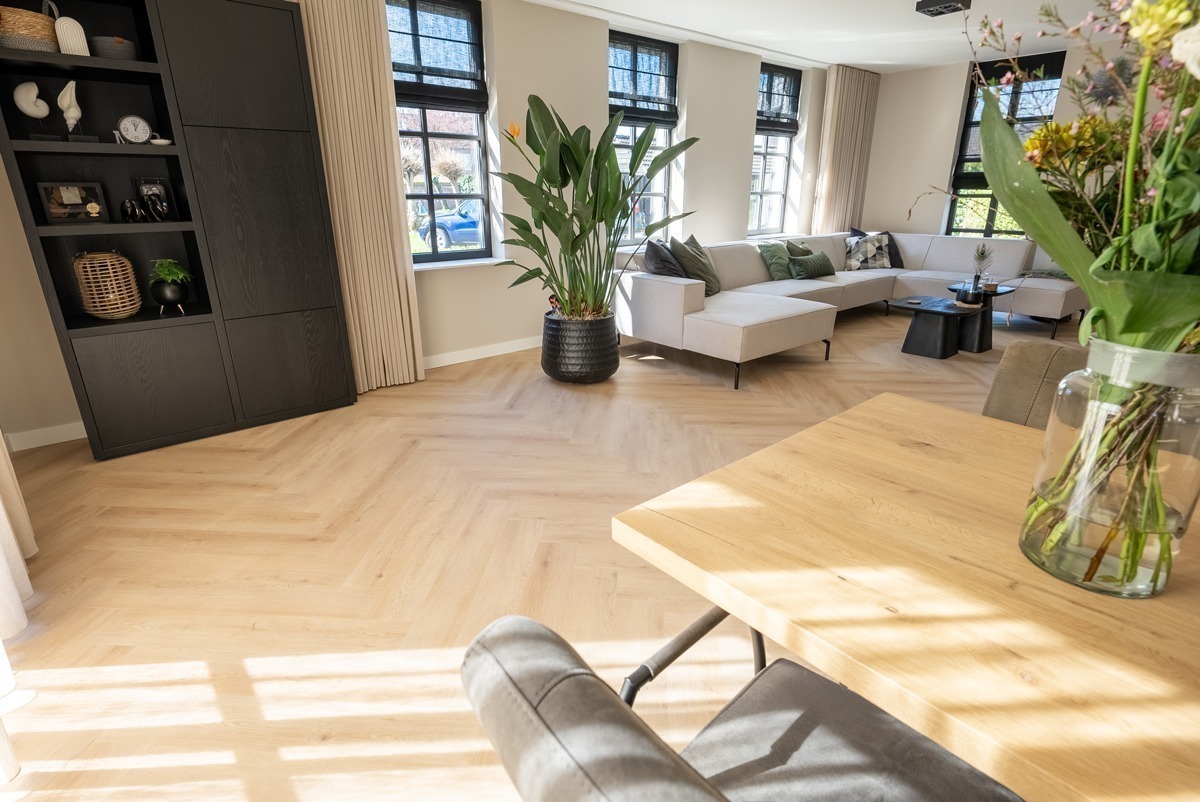 Floer - Floer Walvisgraat PVC – Cetus Crème - PVC Plak - PVC Plak - Afbeelding 4