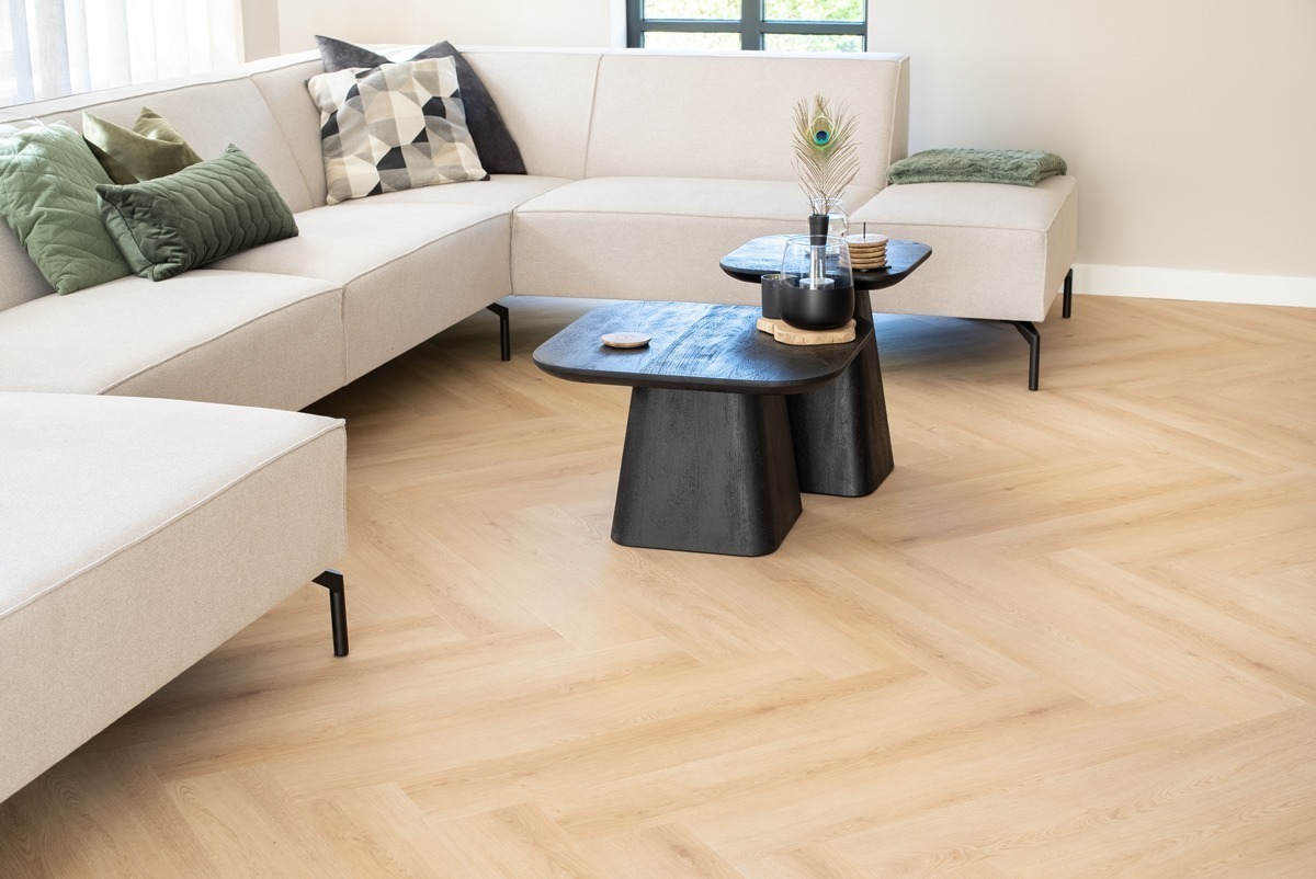 Floer - Floer Walvisgraat PVC – Cetus Crème - PVC Plak - PVC Plak - Afbeelding 5