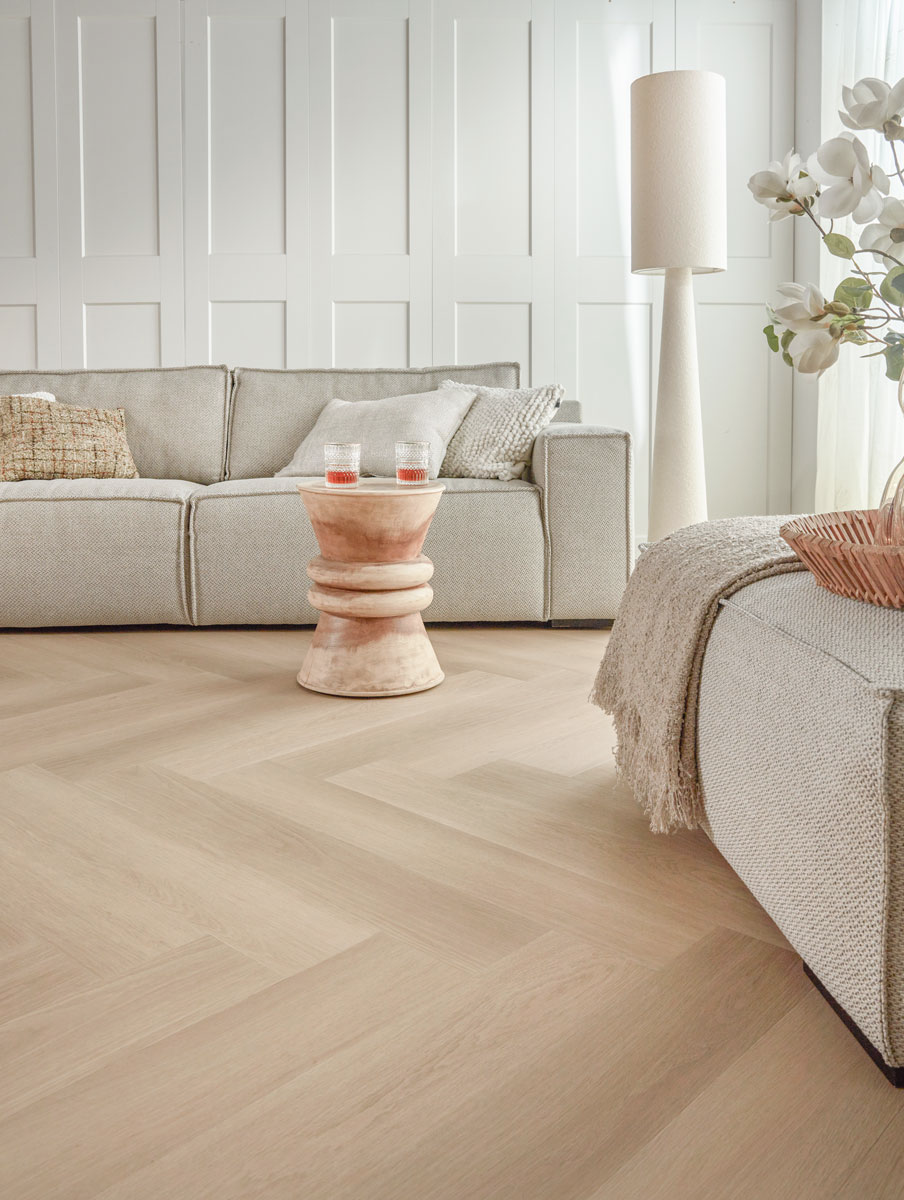 Floer - Floer Walvisgraat PVC – Zwaardvis Zand - PVC Plak - PVC Plak - Afbeelding 2