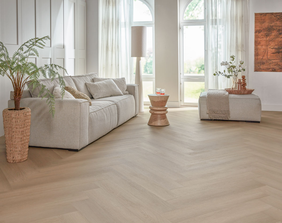 Floer - Floer Walvisgraat PVC – Zwaardvis Zand - PVC Plak - PVC Plak - Afbeelding 3