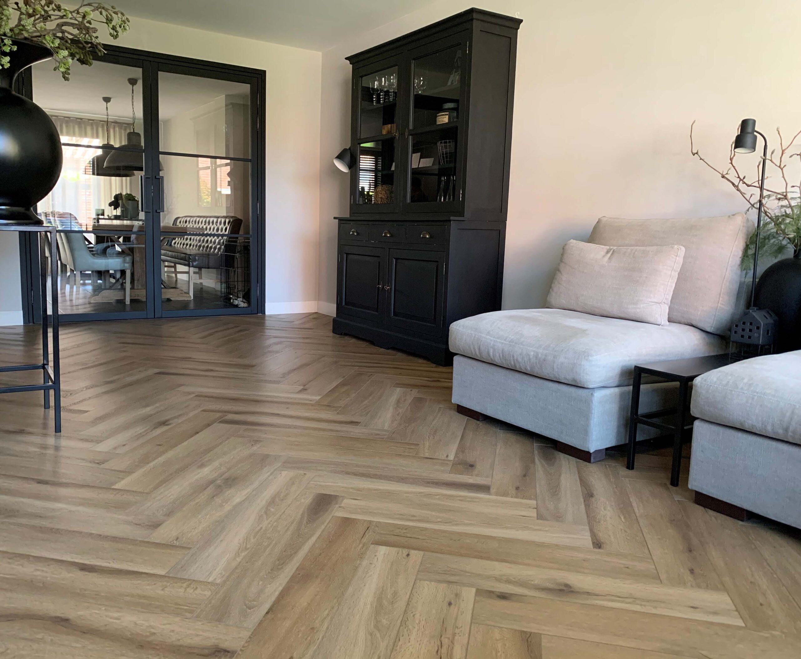 Callisto - Callisto Visgraat 4202 (dryback) Natural Oak - PVC Plak - Afbeelding 3