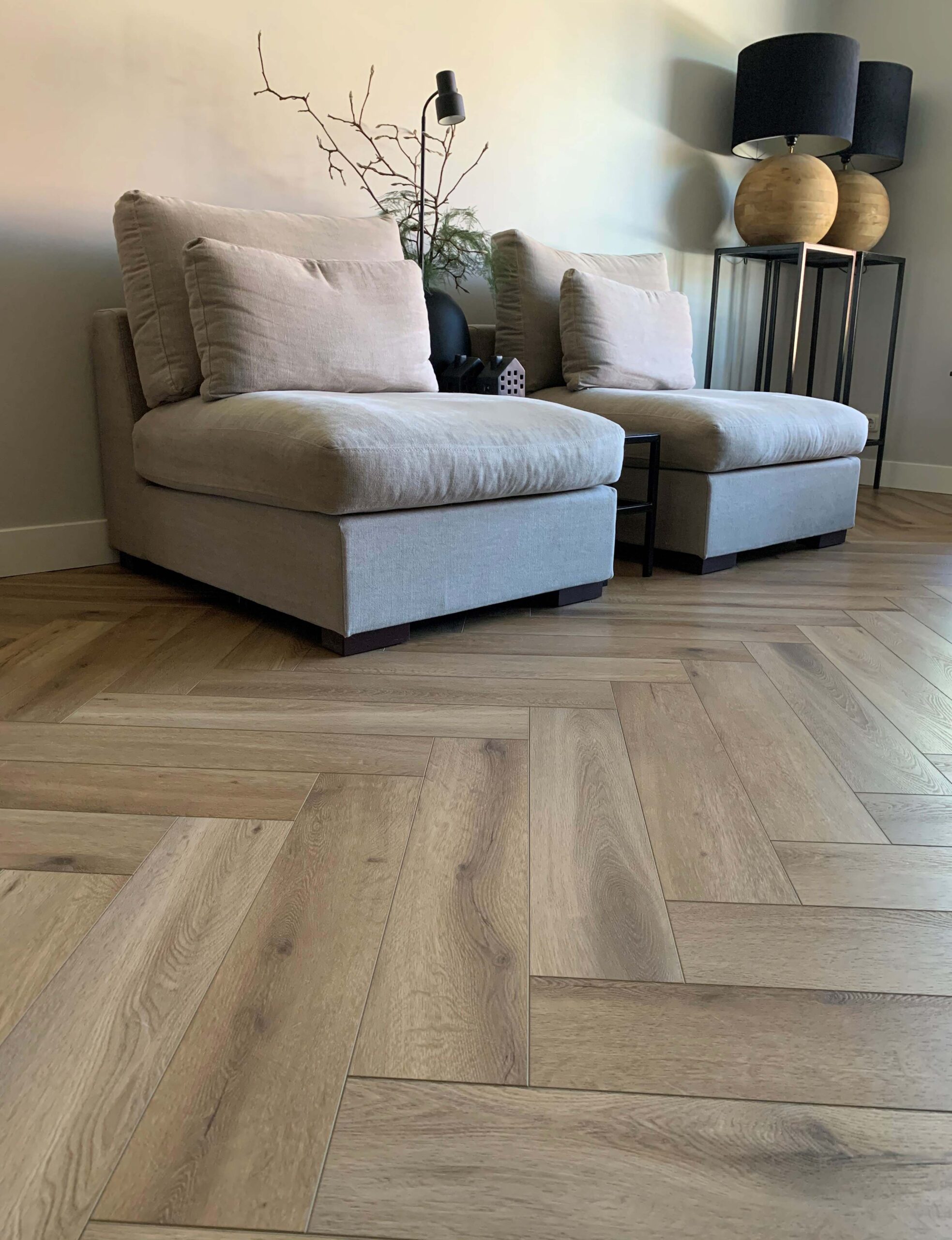 Callisto - Callisto Visgraat 4202 (dryback) Natural Oak - PVC Plak - Afbeelding 6