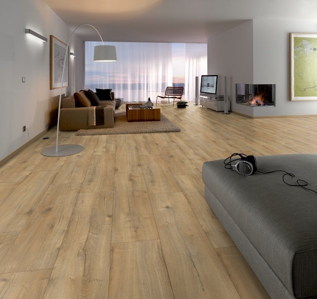 Grizzly - Grizzly 8 mm 2077  (was Kingsize Vgroef K-2077) Rioja Oak Brown - Laminaat - Afbeelding 2