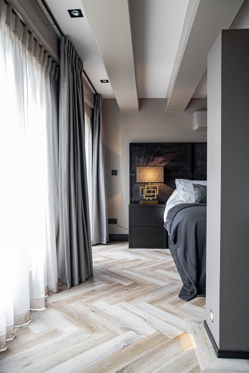 City - City Visgraat 4700 (dryback) Smoked Oak Light - PVC Plak - Afbeelding 2