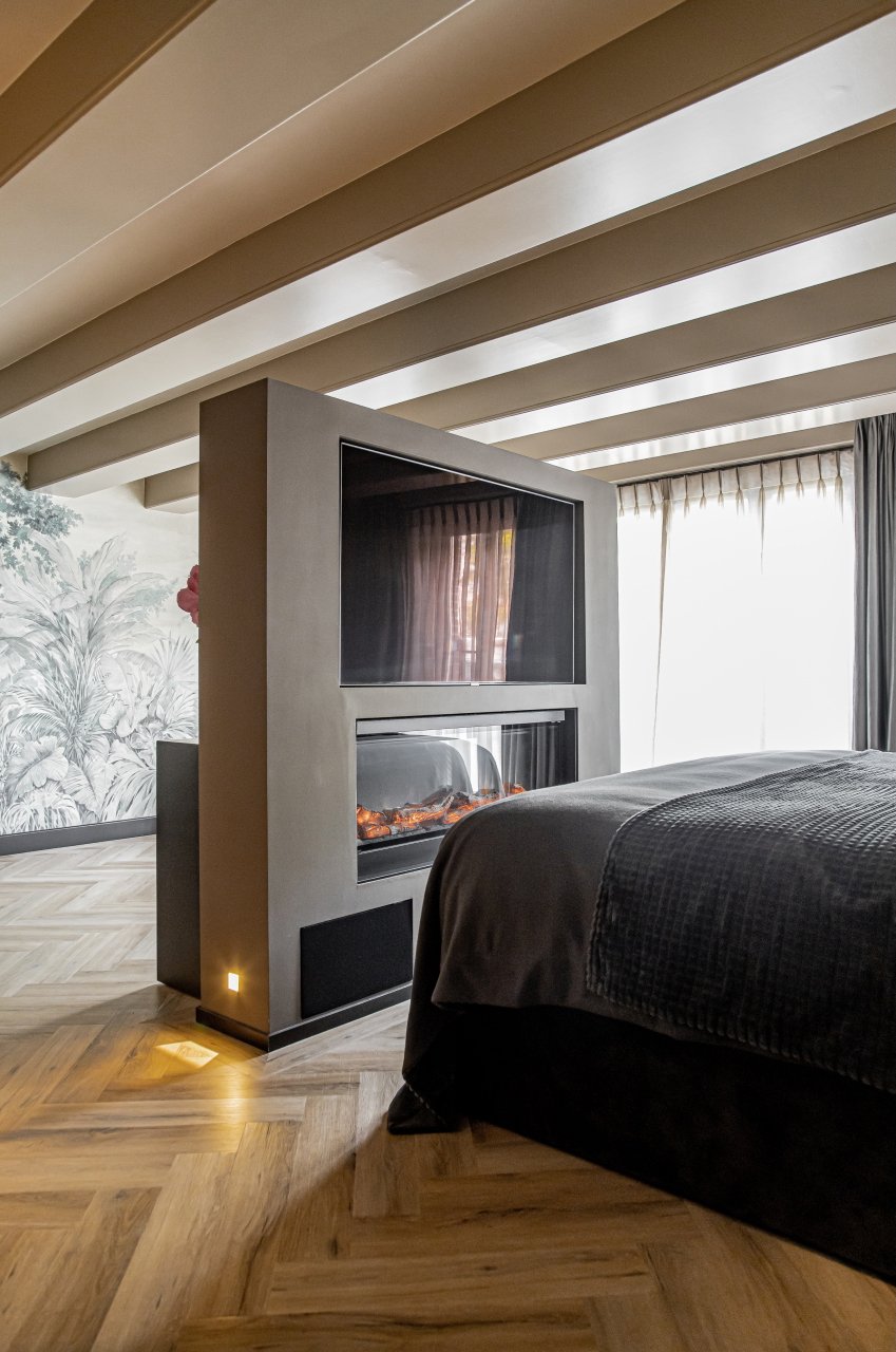 City - City Visgraat 4700 (dryback) Smoked Oak Light - PVC Plak - Afbeelding 3