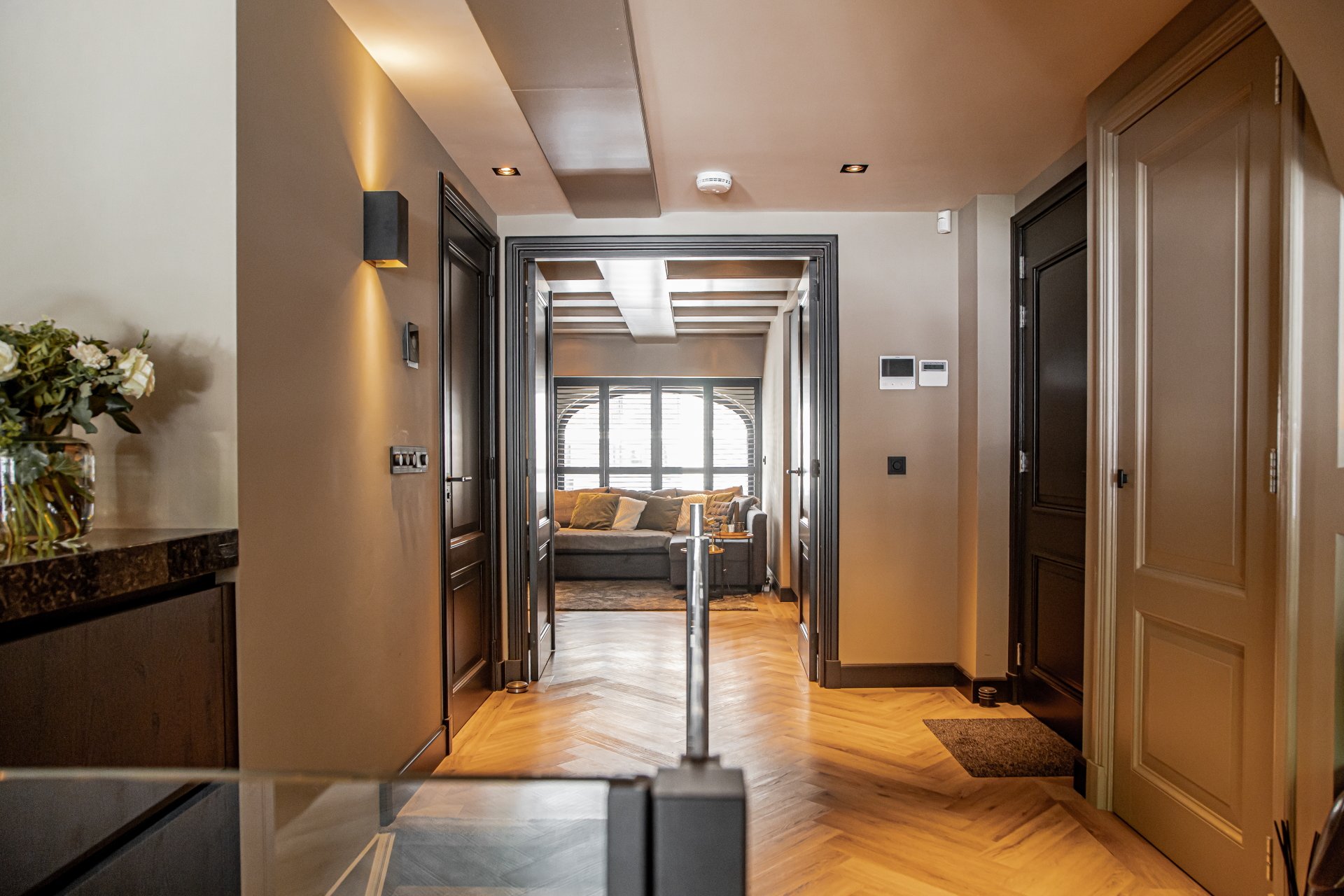 City - City Visgraat 5701 (rigid click) Smoked Oak Natural - PVC Plak - Afbeelding 5