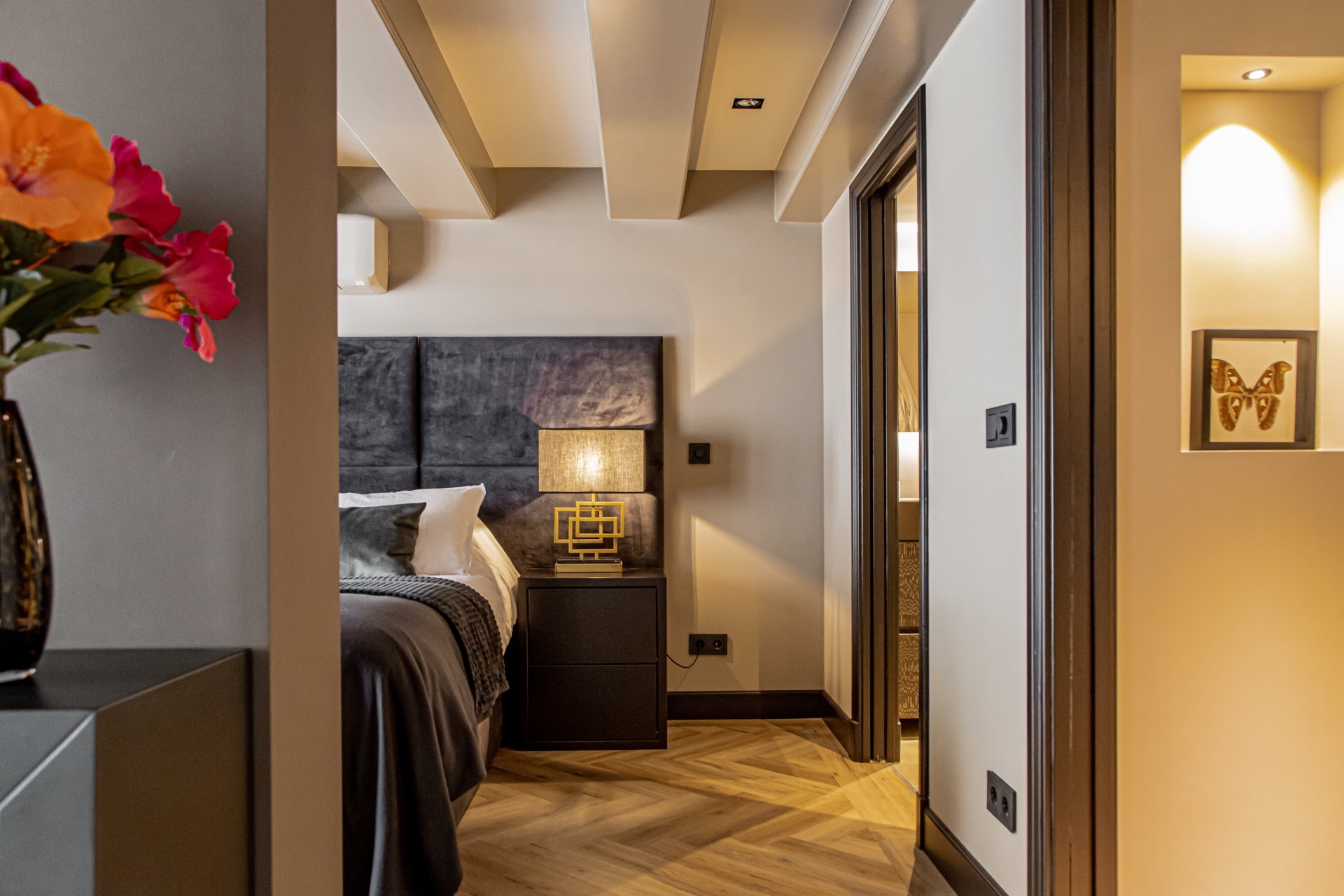 City - City Visgraat 5701 (rigid click) Smoked Oak Natural - PVC Plak - Afbeelding 2