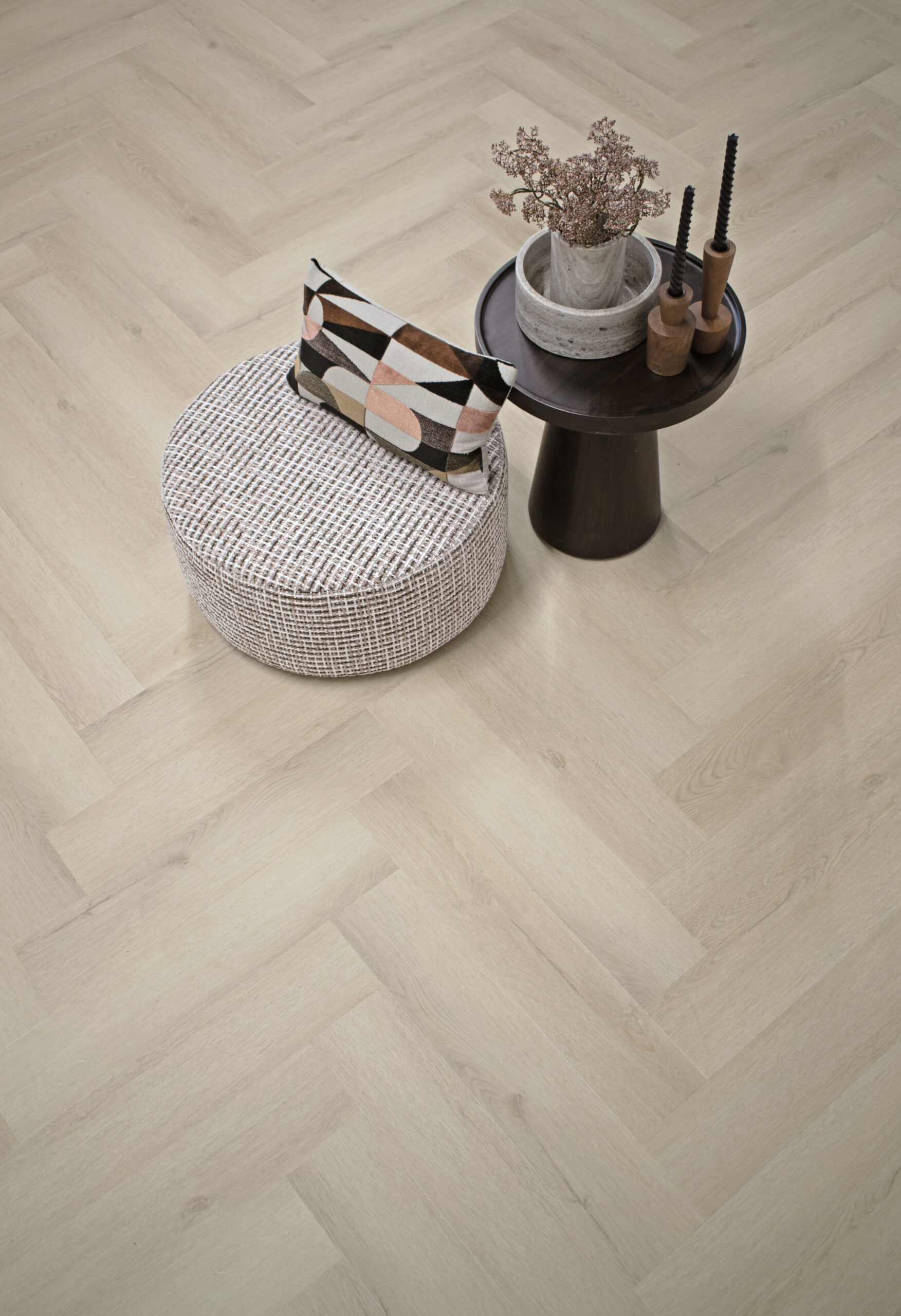 Sierra - Sierra Visgraat 2101 (dryback) Beige - PVC Plak - Afbeelding 2