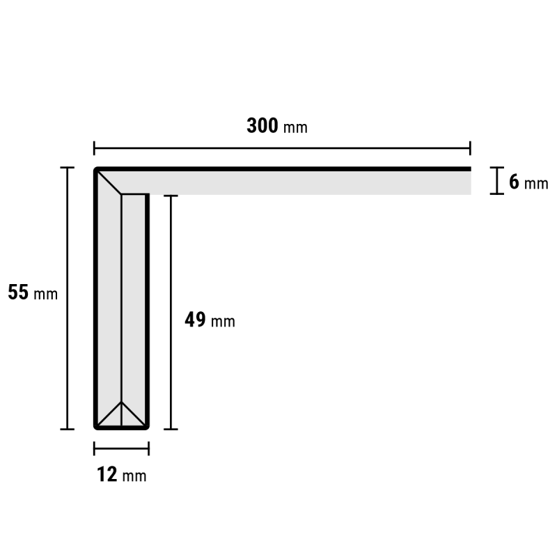 Enkeltrede PVC gemberkoek 150x30cm - Afbeelding 2