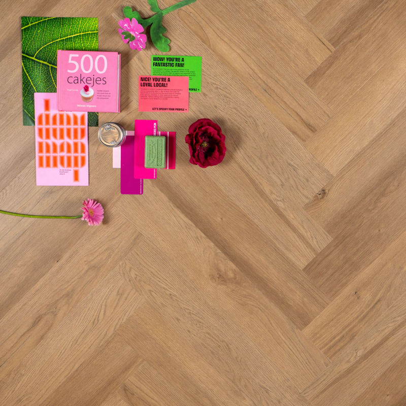 OTIUM at Home - OTIUM Onyx Herringbone Dryback - PVC Plak - Afbeelding 2