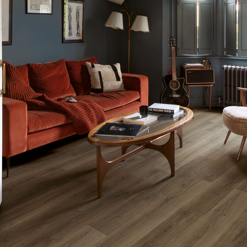 Quick-Step - Geborstelde bruine eik - Laminaat - Afbeelding 7