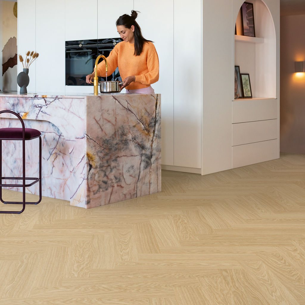 Quick-Step - Pure eik blush - PVC Plak - PVC Plak - Afbeelding 3