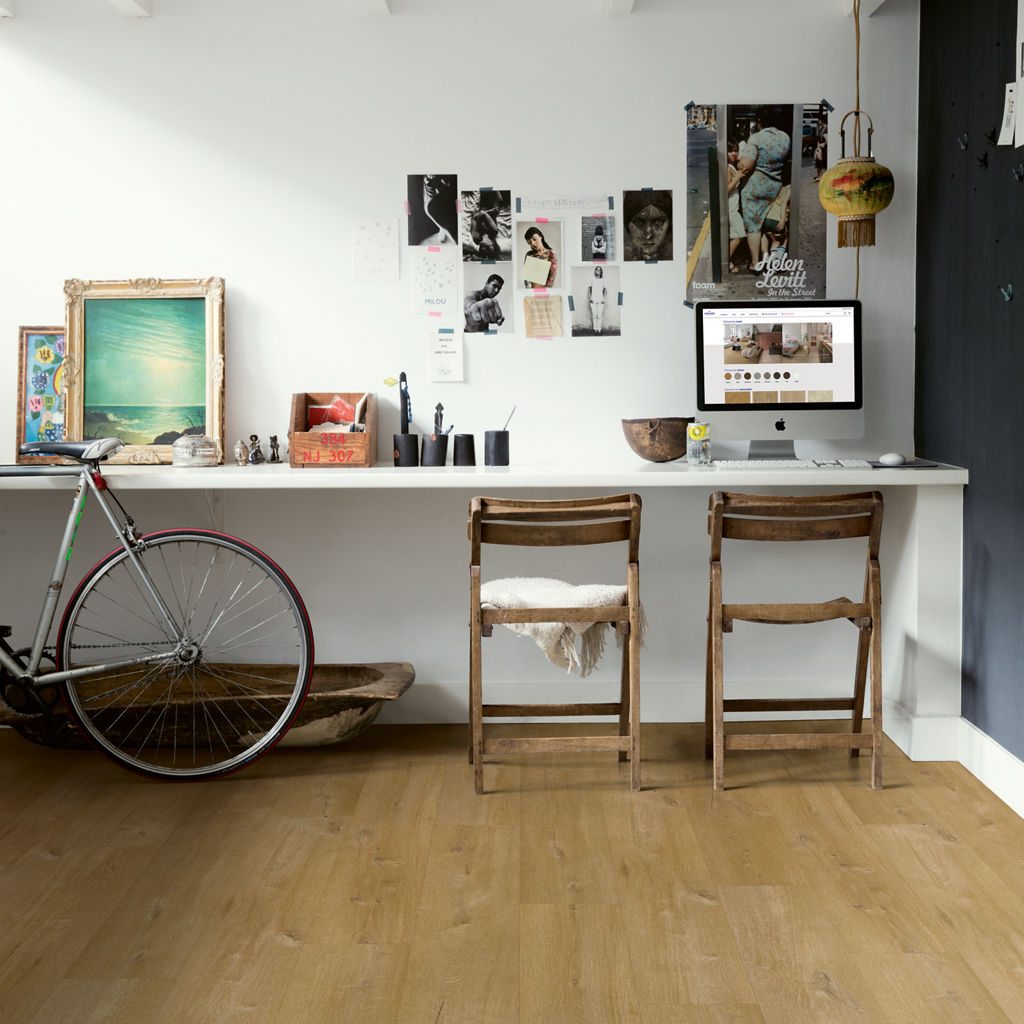 Quick-Step - Linnen eik medium naturel - PVC Plak - PVC Plak - Afbeelding 2